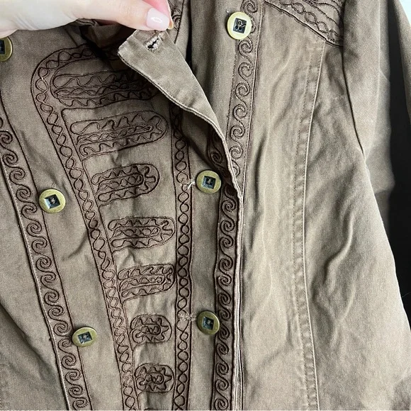 Vintage y2k Ruff Hewn Jacket in Brown - Picture 8 of 8